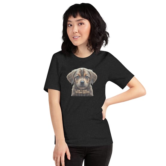 I can't resist the puppy dog eyes t-shirts - Image 2