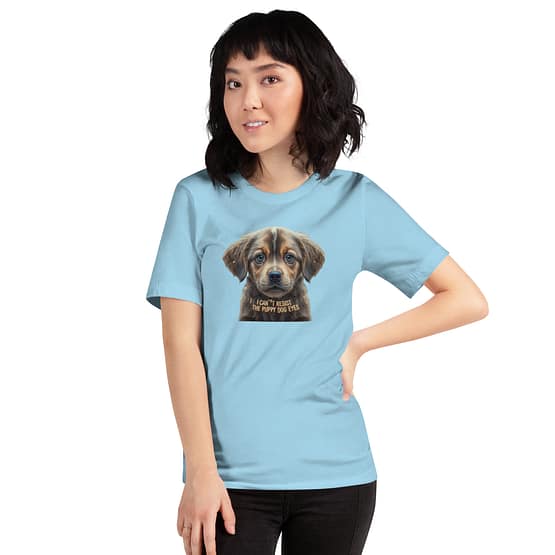 I can't resist the puppy dog eyes t-shirts - Image 4