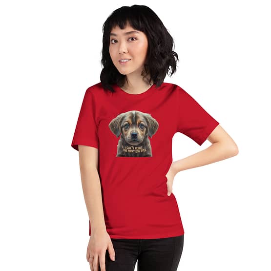 I can't resist the puppy dog eyes t-shirts - Image 3