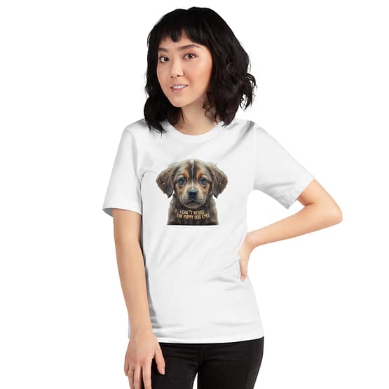 I can't resist the puppy dog eyes t-shirts - Image 5